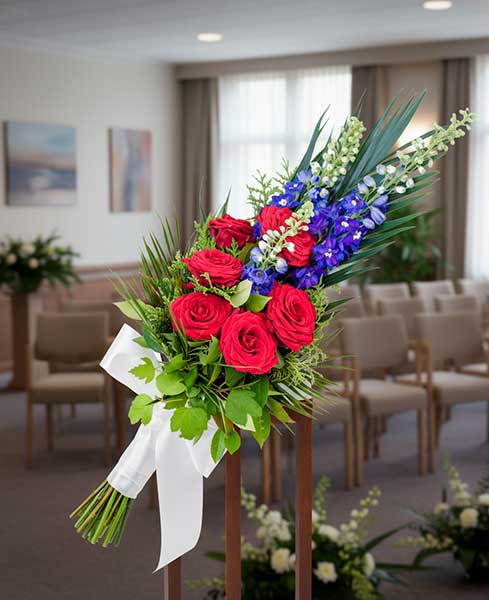 Ram funerari sis roses